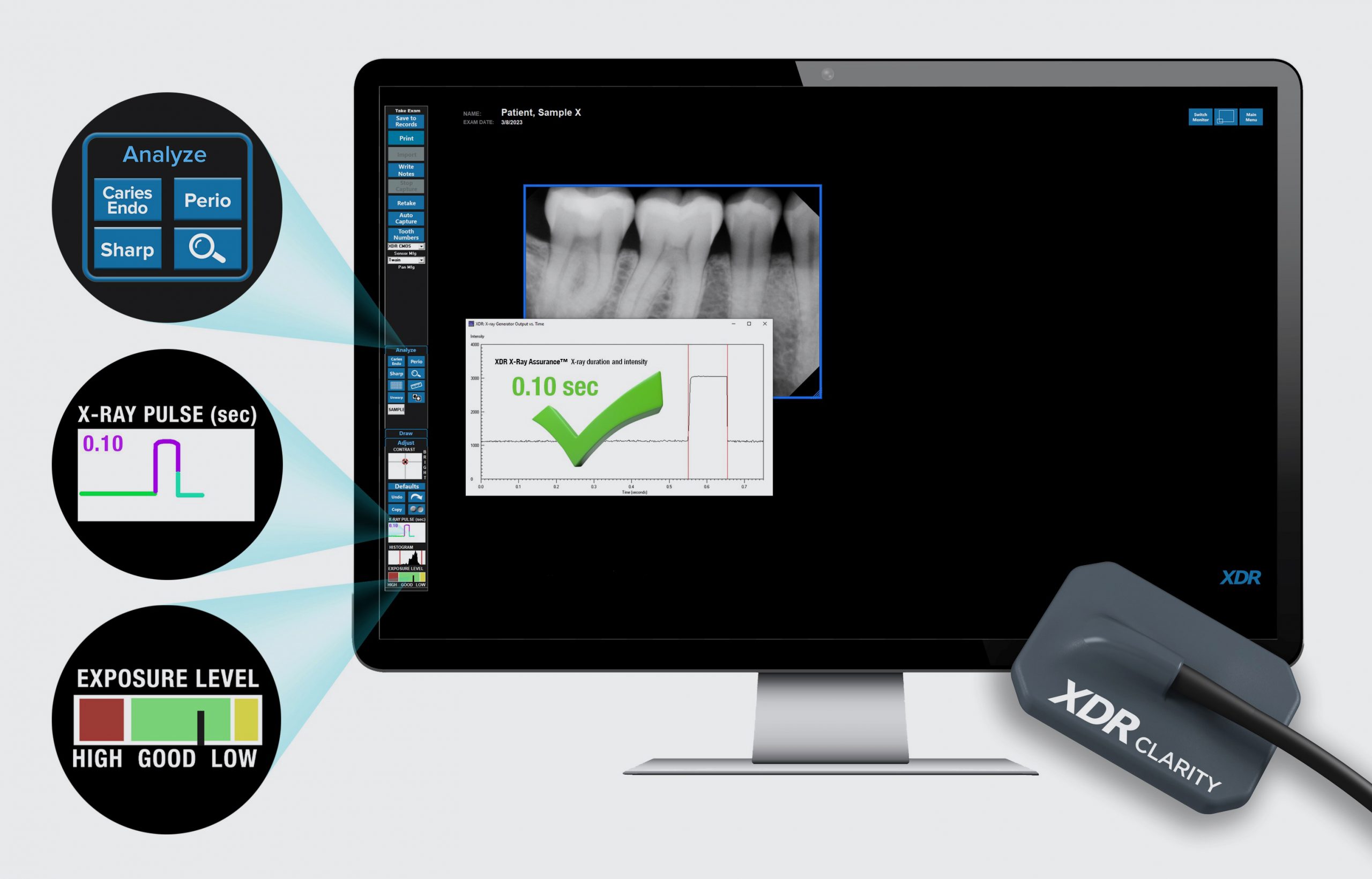 XDR Clarity Software and Sensor